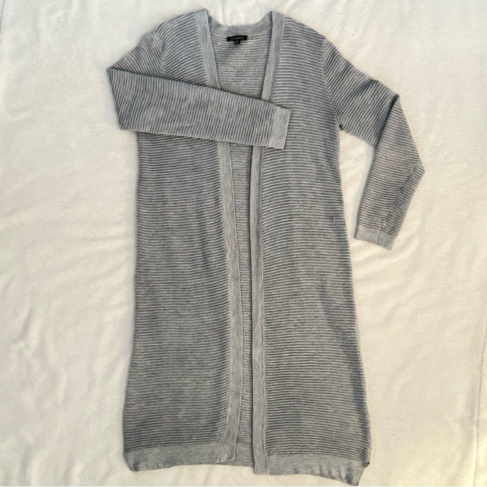 DYNAMITE Long Cardigan - Grey